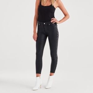 7 For All Mankind B(air) Ankle Skinny with studs